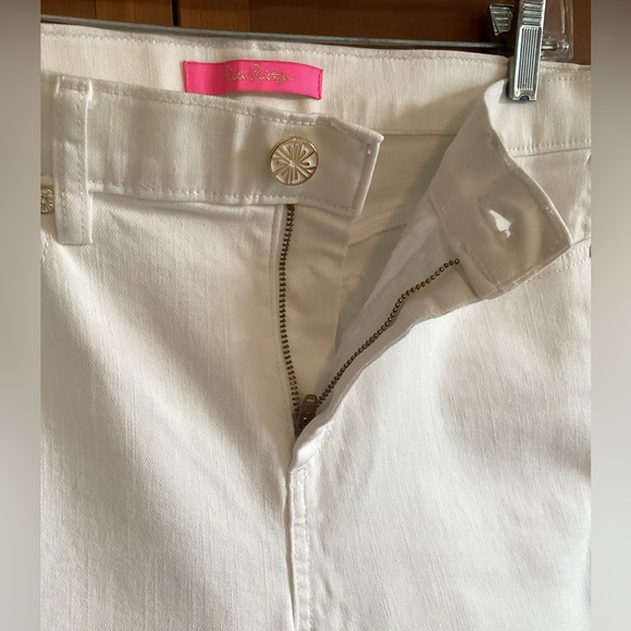 Lilly Pulitzer 29” South Ocean High Rise Skinny Pant, Size 10 - Picture 6 of 6